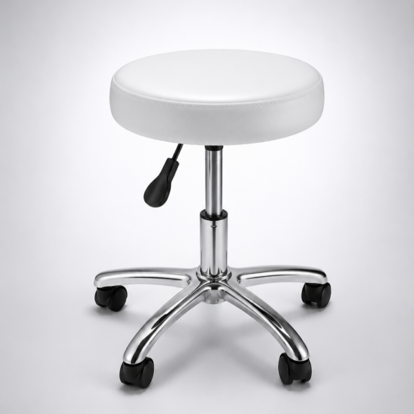 Silla Hidráulica Blanca