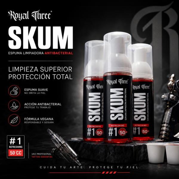 ESPUMA PARA TATUAJES SKUM 50cc