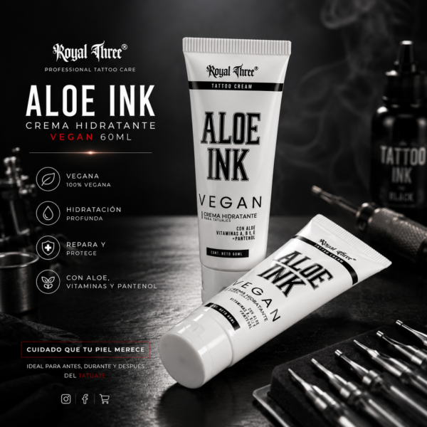 Aloe Ink Vegan Royal Three
